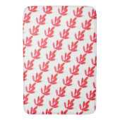 水彩赤唐辛子束風呂マット バスマット (正面縦)