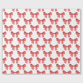 水彩赤弓 ラッピングペーパー (フラット)