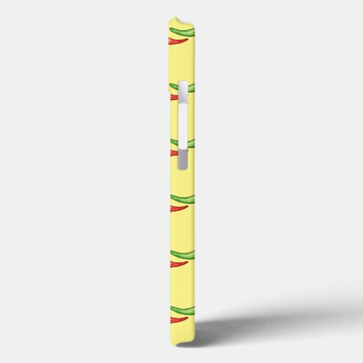 水彩赤緑唐辛子 Case-Mate iPhoneケース (裏面 / 左)