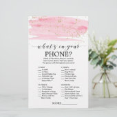 水彩赤面と金ゴールドあなたの電話ゲームの内容 (スタンド正面)