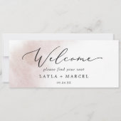 水彩赤面ぶら下がったの座席図ヘッダー (裏面)