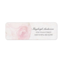 水彩赤面バラ |差出人住所