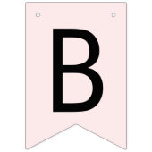 水彩赤面ピンクブライダルバンティングバナー バンティングフラッグ (第3の旗)