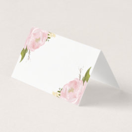 水彩赤面ピンク牡丹フローラ