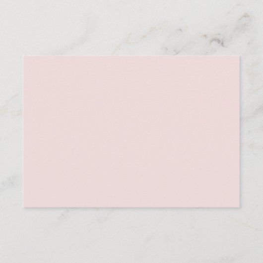 水彩赤面結婚花の贈り物へのメモ エンクロージャーカード (裏面)