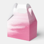 水彩赤面 |バレンタインのギフトボックス フェイバーボックス (裏面サイド)