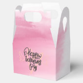 水彩赤面 |バレンタインのギフトボックス フェイバーボックス (オープン)