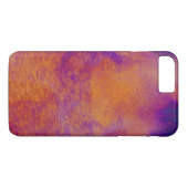 水彩赤黄青紫色グラフィックアート Case-Mate iPhoneケース (裏面(横))