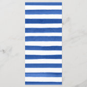 水彩赤黄青結婚花 メニュー (裏面)