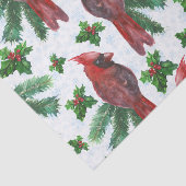 水彩赤（鳥）ショウジョウコウカンチョウ鳥 薄葉紙 (詳細)