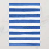 水彩赤、黄、青結婚の花 メニュー (裏面)