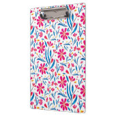 水彩起毛花模様 クリップボード (左)