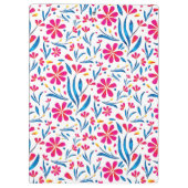 水彩起毛花模様 クリップボード (裏面)