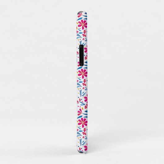 水彩起毛花模様 Case-Mate iPhoneケース (裏面/右)