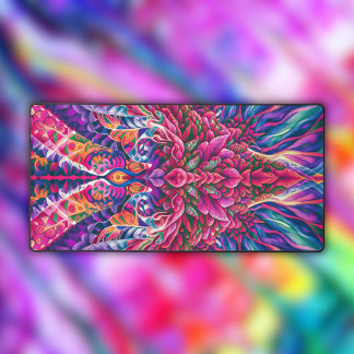 水彩超リアル抽象芸術離れ デスクマット