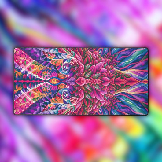 水彩超リアル抽象芸術離れ デスクマット