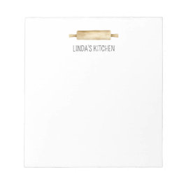 水彩転がのピンカスタムメモ帳 ノートパッド