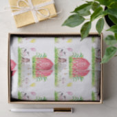 水彩農場誕生日かわいい動物 薄葉紙 (ギフト)