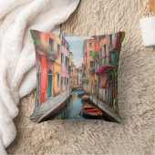 水彩通りインヴェネツィア クッション (ブランケット)