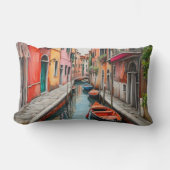 水彩通りインヴェネツィア ランバークッション (正面)
