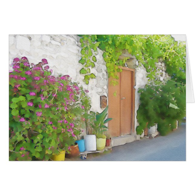 水彩通り表示 (正面横)