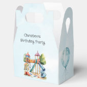 水彩遊び場パークキッズバースデーパーティー フェイバーボックス (オープン)