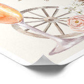 水彩郡ウェスタンウォーターカラーミモサバー ポスター (角)