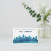 水彩都市スカイライン 名刺 (スタンド正面)