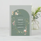 水彩野エレガント花等級案内 招待状 (スタンド正面)