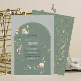 水彩野エレガント花等級案内 招待状