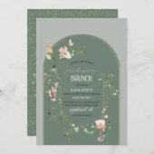 水彩野エレガント花等級案内 招待状 (正面/裏面)