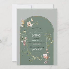 水彩野エレガント花等級案内 招待状