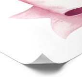 水彩野獣キリン女の子#3 ポスター (角)