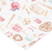 水彩野球 ショートテーブルランナー (コーナー)