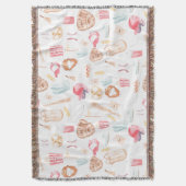 水彩野球 スローブランケット (正面縦)