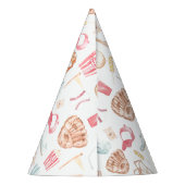 水彩野球 パーティーハット (裏面)