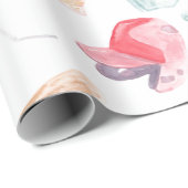 水彩野球 ラッピングペーパー (ロールコーナー)