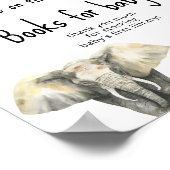 水彩野生動物 – ベビー用ブック ポスター (角)