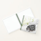 水彩野生生物自然フォレストカメ ノートブック (内部)