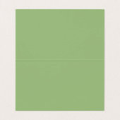 水彩野生生物自然フォレストカメ 名刺 (内部フラット)