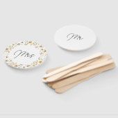 水彩野花ミスターまたはミセス・ゲーム ハンドファン (組立なし)