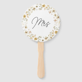 水彩野花ミスターまたはミセス・ゲーム ハンドファン