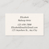 水彩野花メイク縁どア・アーティスト 名刺 (裏面)