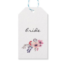 水彩野花結婚の護衛カード