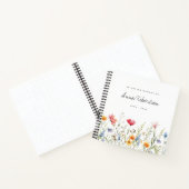 水彩野花葬儀見物集 ノートブック (内部)