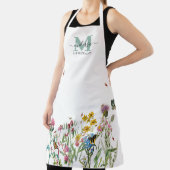 水彩野花虫フローラ春園 エプロン (インサイチュ)