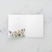水彩野花虫フローラ春園 カード (内部)