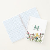 水彩野花虫フローラ春園 ノートブック (内部)