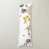 水彩野花虫フローラ春園 ボディピロー (裏面 (縦))