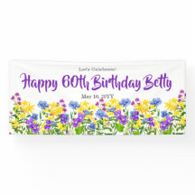 水彩野花60th誕生日パーティー